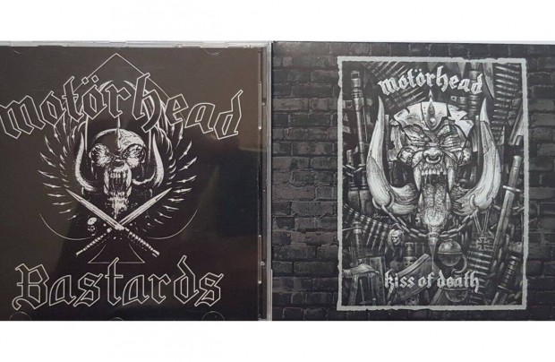 Motrhead-Bastards, Kiss of Death Zenei Cd ( 2db )