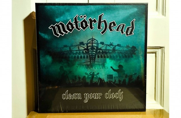 Motrhead Clean Your Clock LP Box