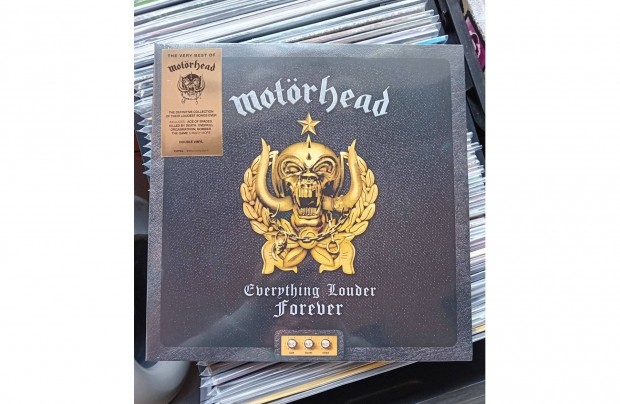 Motrhead-Everything Louder Forever Dupla Bakelit Lemez LP Bontatlan