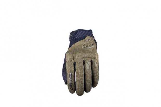 Motorkerékpár Kesztyűk Utca Five RS3 Evo khaki L