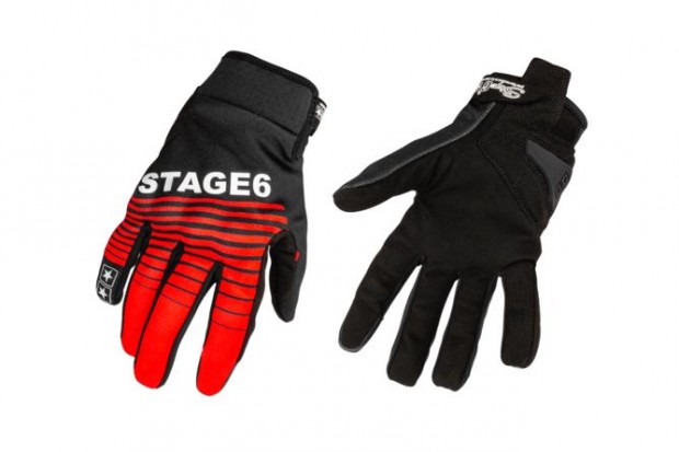 Motorkerkpr kesztyk Stage6 Street Pure piros / fekete XL