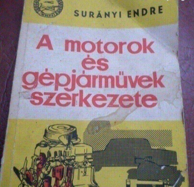 Motorok s gpjrmvek szerkezete knyv Ritkasg