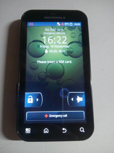 Motorola Defy okostelefon hangsz�r� hib�s!