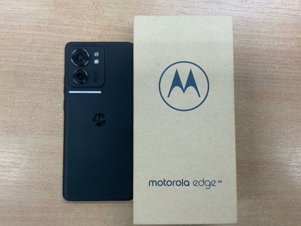 Motorola EDGE 40 8/256GB Eclipse Black (1 v garancia, bontott)