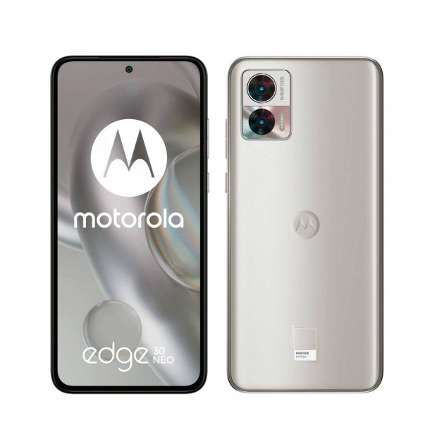 Motorola Edge 30 Neo Ice Palace - Új, bontatlan, garancia