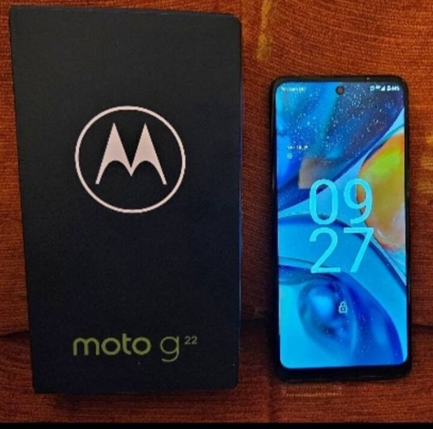 Motorola G22(64/4) krtyafggetlen telefon elad