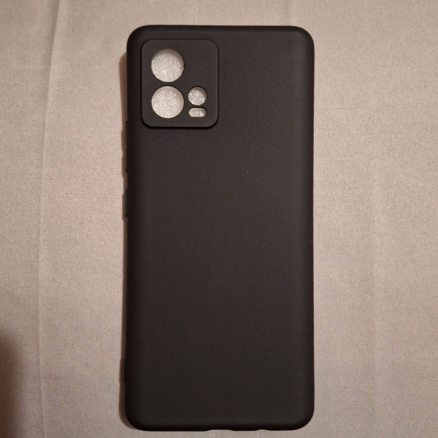 Motorola G72 matt-fekete szilikon vdtok