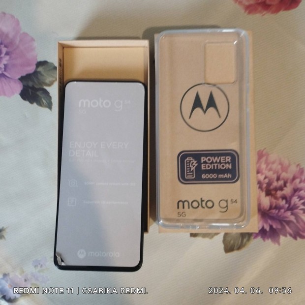 Motorola G 54,5g krtyafggetlen csere is erdekel.. 