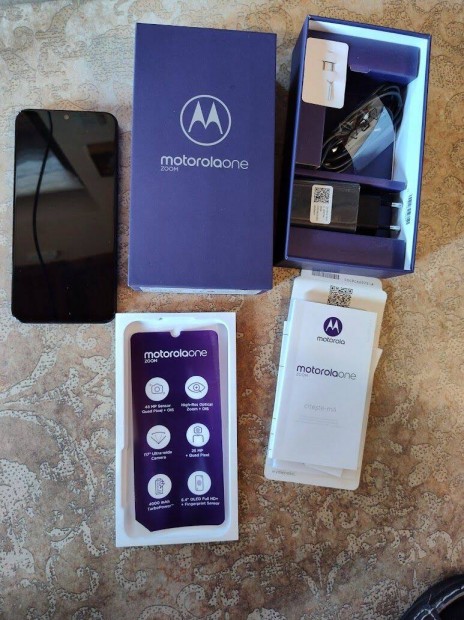 Motorola One Zoom 128GB Dual 4G telefon elad