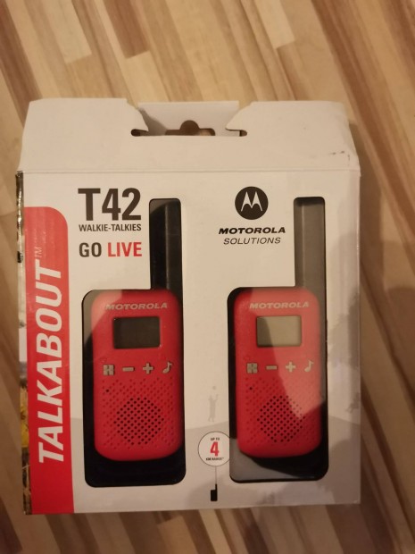 Motorola Talkabout T42 piros ad-vev kszlk Walkie Talkie