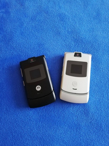 Motorola V3 2db nagyon szp mobil