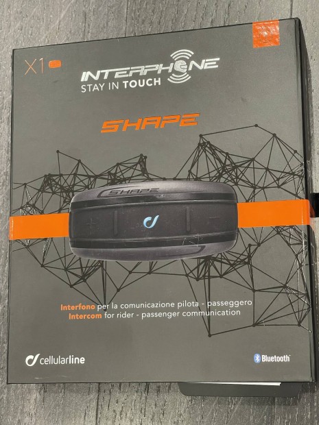 Motoros Bluetooth kihangosító és headszett, Interphone SHAPE