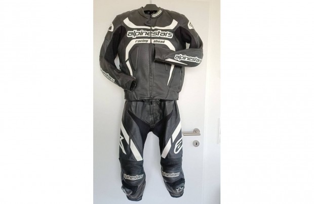 Motoros Bőrruha, 50-es Alpinestars, Két Részes, Újszerű Állapot