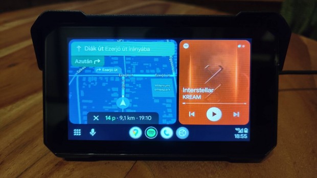 Motoros Navigci Android Auto Apple Carplay j.