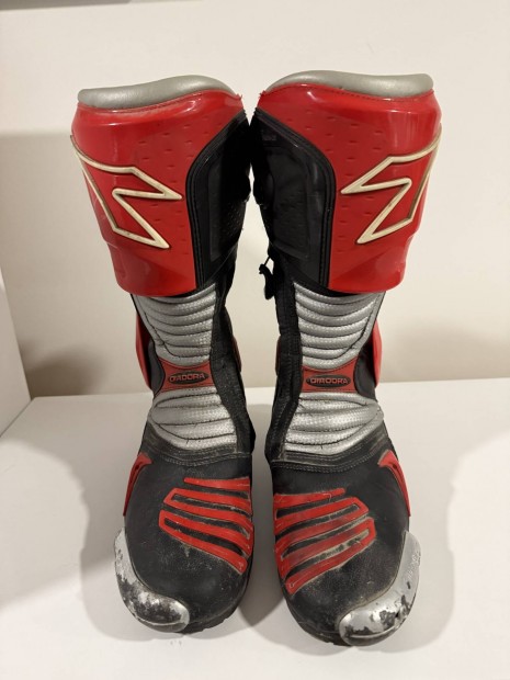 Motoros csizma 43 Diadora b�r+ protektor! 