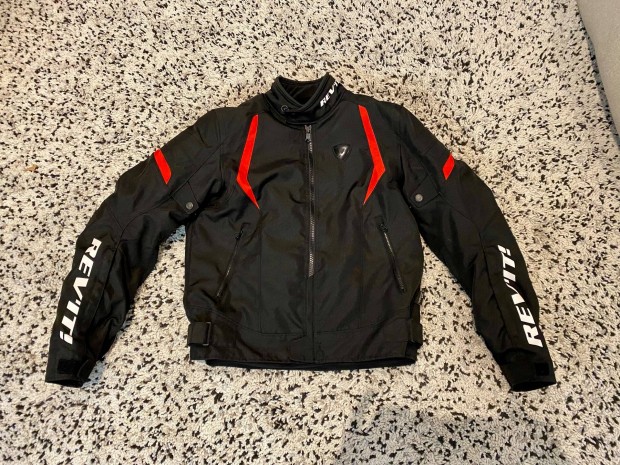 Motoros kabt: Revit, Jacket Jupiter 2, Black-RED, L + Revit, Seesoft