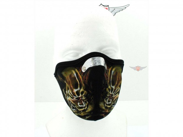 Motoros maszk 2 mm Warrior Mofa Mokickhoz