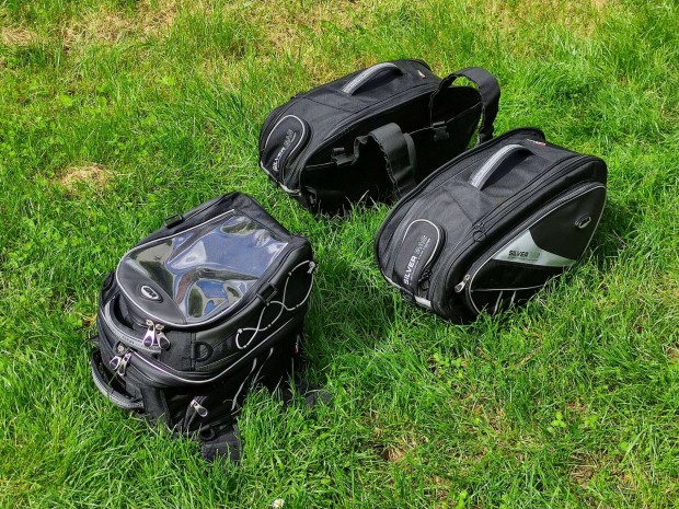 Motoros motor Givi Silver Range tanktáska nyeregtáska oldaltáska