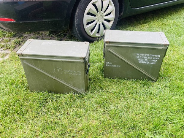 Motoros túradoboz Amerikai Nato doboz 2db