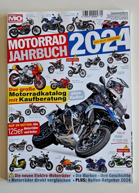 Motorrad Jahrbuch 2024/1 nmet nyelv