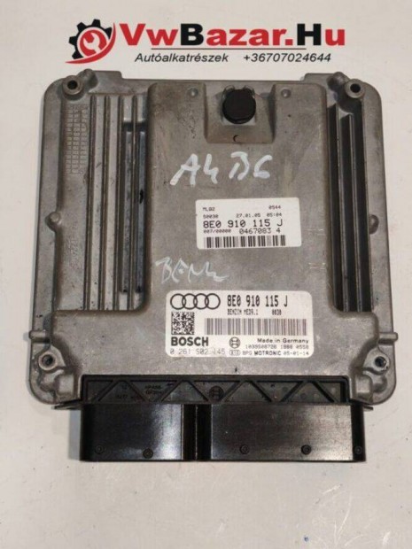 Motorvezérlő AUDI A4 8e0910115j