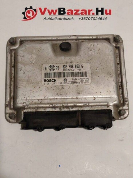 Motorvezérlő VW AUDI BCA 036906032g