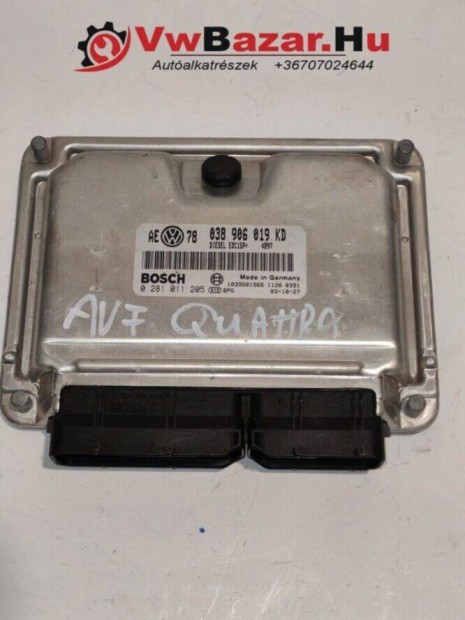 Motorvezérlő VW Passat AUDI AVF 038906019kd