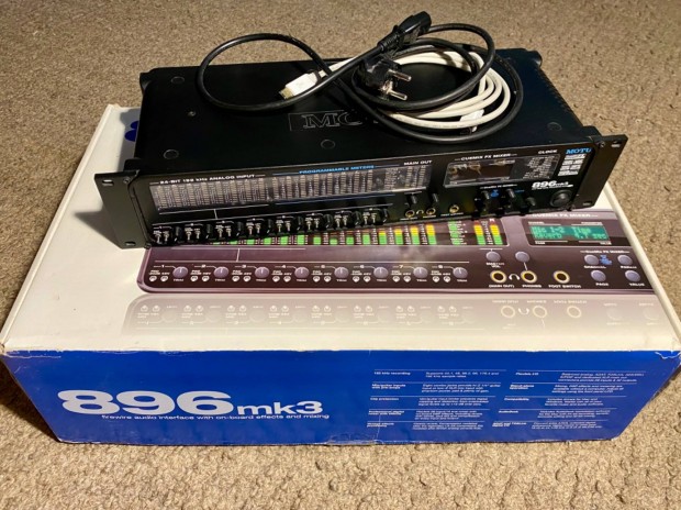 Motu 896mk3 192kHz Firewire Audio Interface