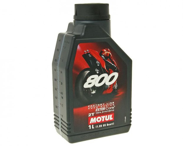 Motul motor olaj 2T / 2 ütemű 800 Road verseny Factory Line 1 LITER
