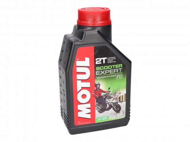 Motul motor olaj 2T / 2 ütemű Scooter Expert fél szintetikus 1 LITER