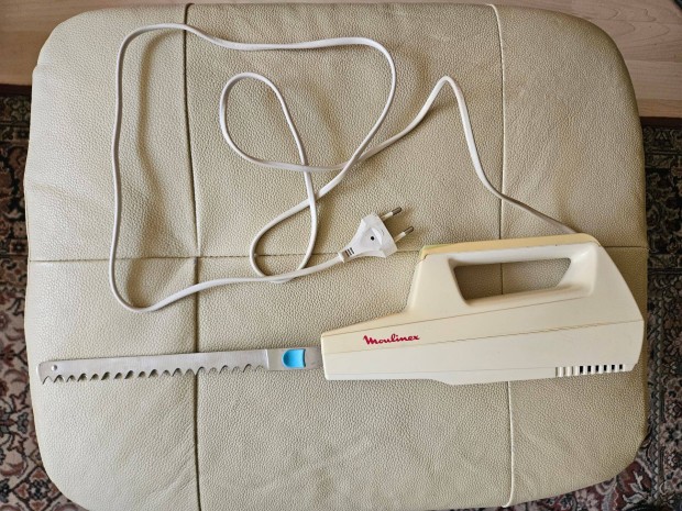 Moulinex Basic 246 elektromos kés 2 cserélhető késpengével Működik