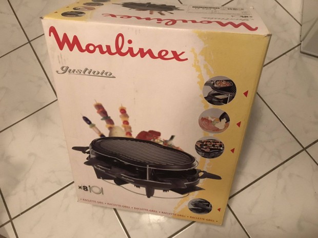 Moulinex elektromos raclette-grill kszlk