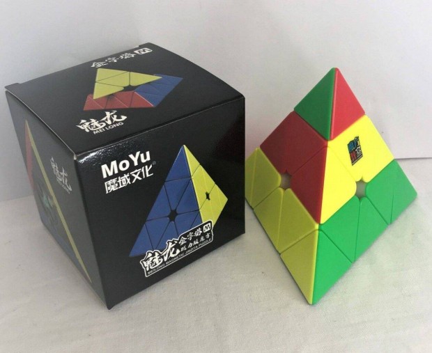 Moyu Meilong Pyraminx mgneses rubik jtk, kocka, versenykocka, j!