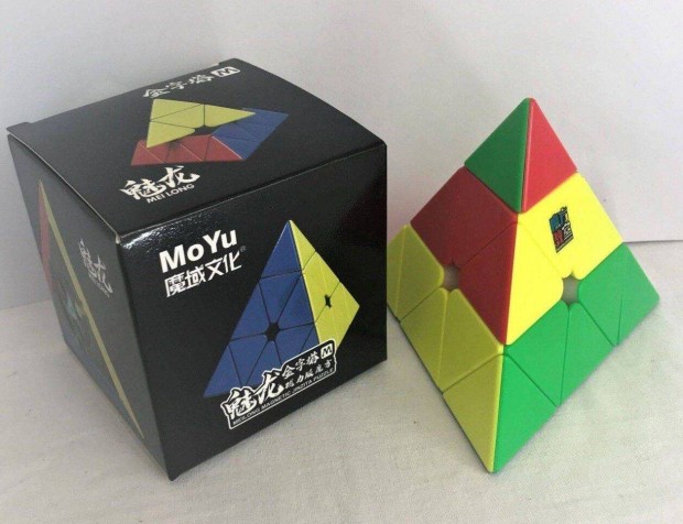 Moyu Meilong Pyraminx mgneses rubik jtk, kocka, versenykocka, j!