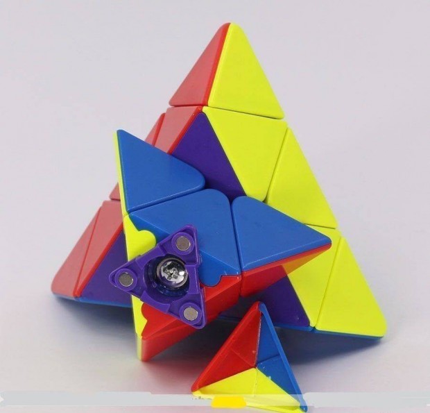 Moyu Pyraminx RS Maglev rubik logikai jtk, kocka, matrica nlkli,