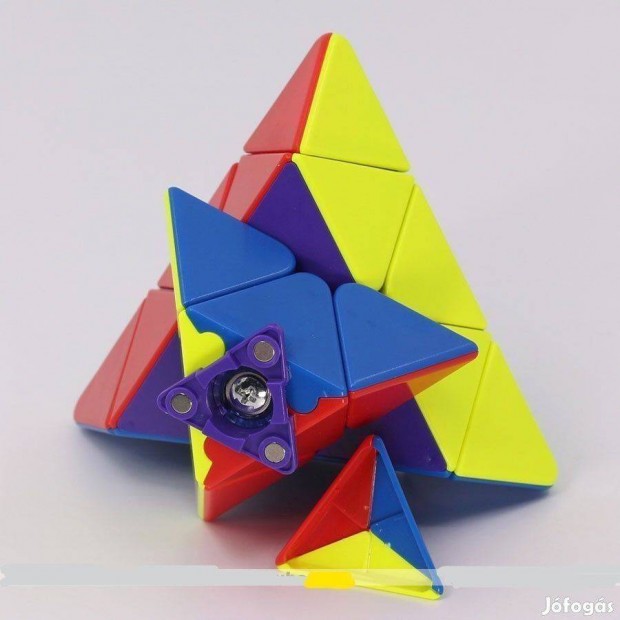 Moyu Pyraminx RS Maglev rubik logikai jtk,kocka, matrica nlkli,j