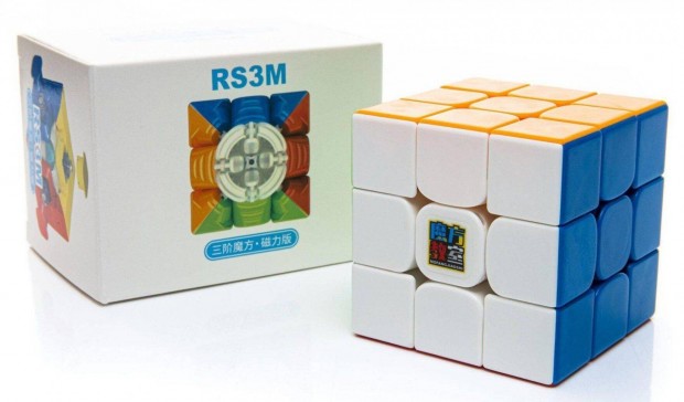 Moyu RS3M 2020 3x3-as (3x3) profi rubik mgneses kocka, j!