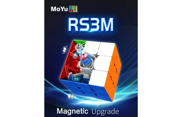 Moyu RS3M Mágneses Verseny Rubik Kocka (Bontatlan)