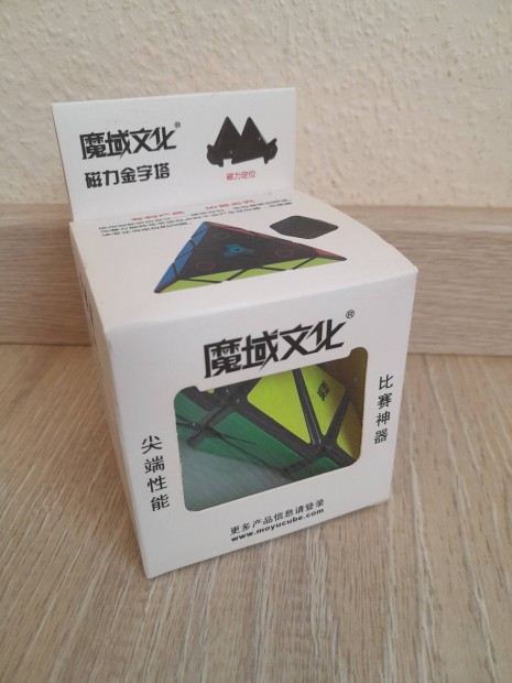 Moyu mgneses Pyraminx rubik piramis kirak j!