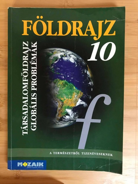 Mozaik F�ldrajz 10. tank�nyv