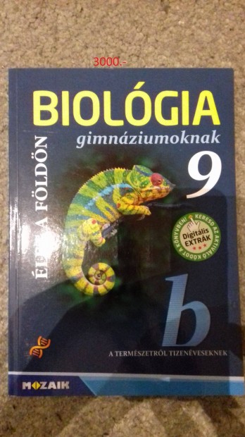 Mozaik biológia 9 (Élet a Földön) új!