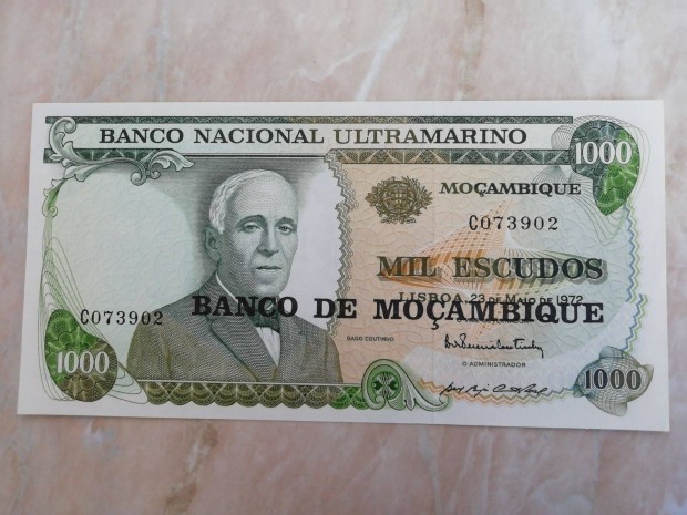 Mozambik 1000 escudo 1972-es