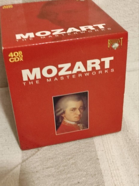 Mozart 40 darabos CD 