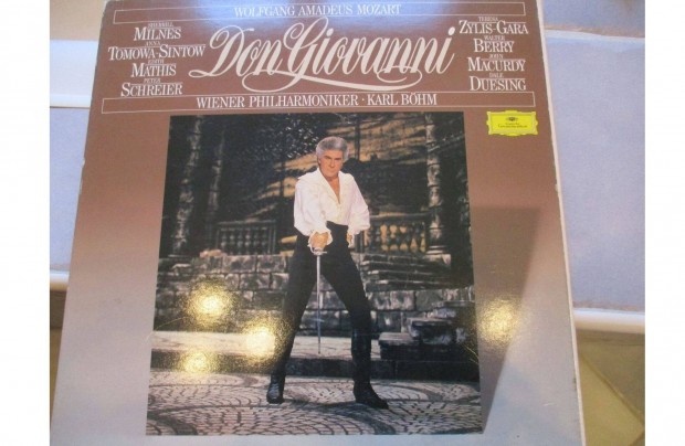 Mozart Don Giovanni dszdobozos bakelit hanglemez album elad