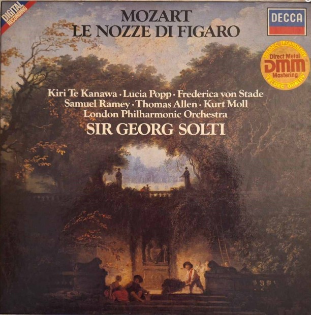 Mozart Figar opera 4 LP