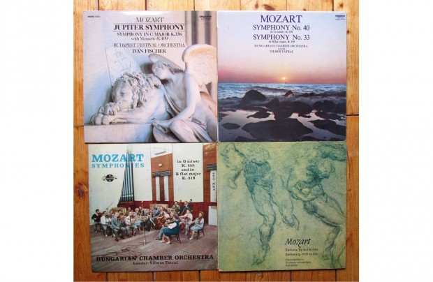 Mozart LP-k (I., szimfnik)