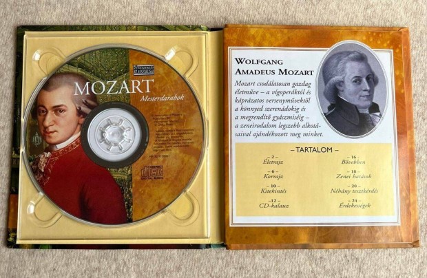 Mozart Mesterdarabok CD