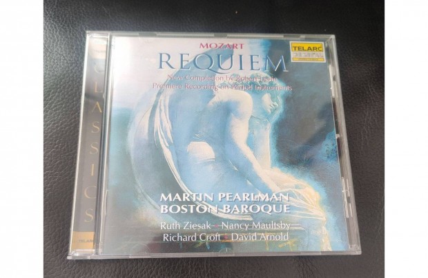 Mozart Requiem CD- Martin Pearlman- Boston Baroque jszer