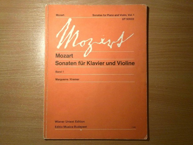 Mozart Sonaten fr Klavier und Violine (Band 1)