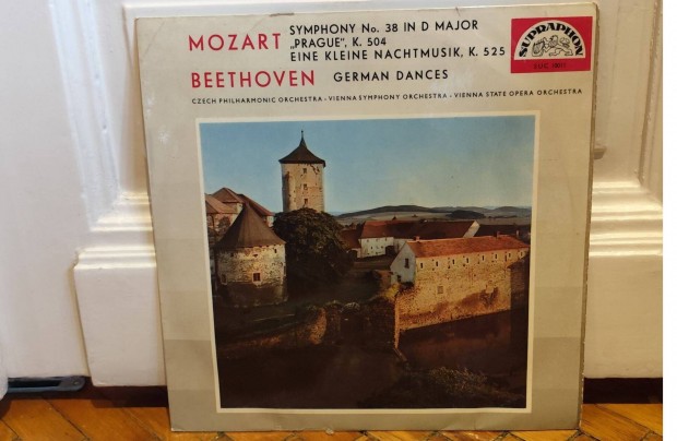 Mozart, Beethoven - Sinfonie Nr 38 D-dur, KV 504 "Prager Sinfonie" LP